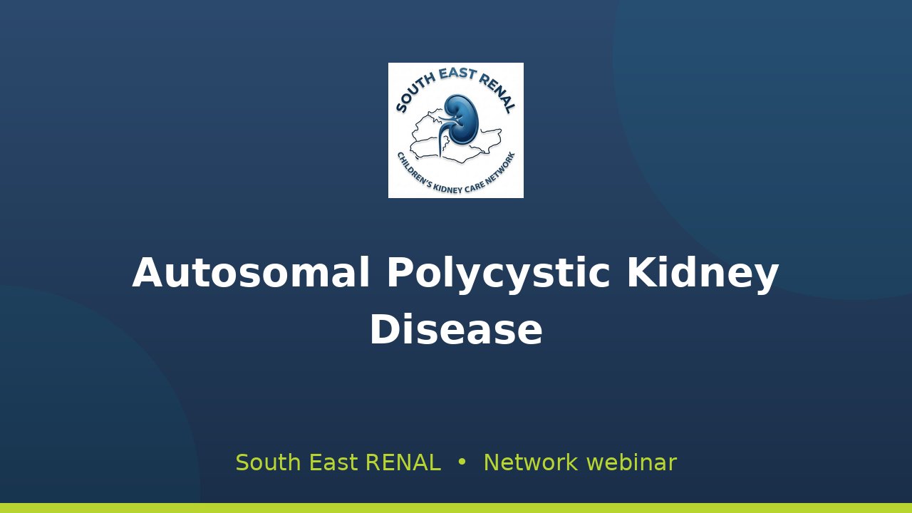 Autosomal Polycystic Kidney Disease