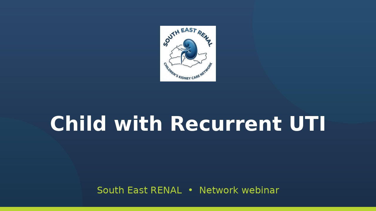 Child with Recurrent UTI